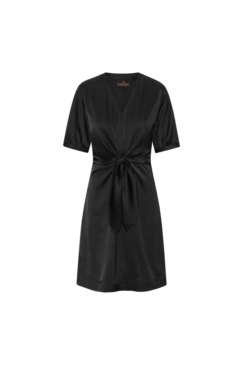 Faye Dress (short), Semi Rich Black