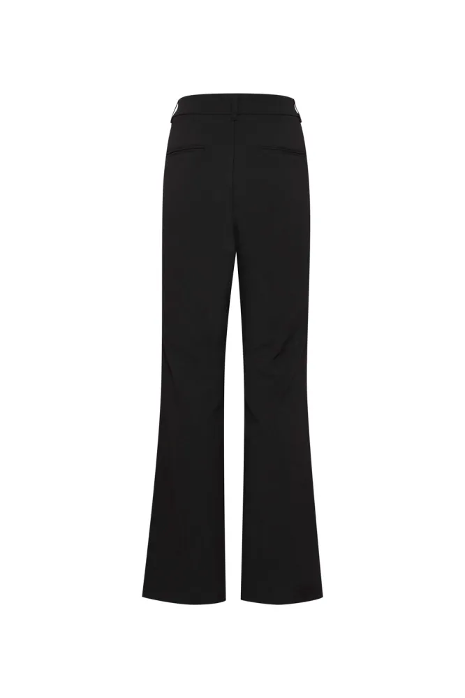 Bindy HW Pants Bootcut Leg, Black Beauty