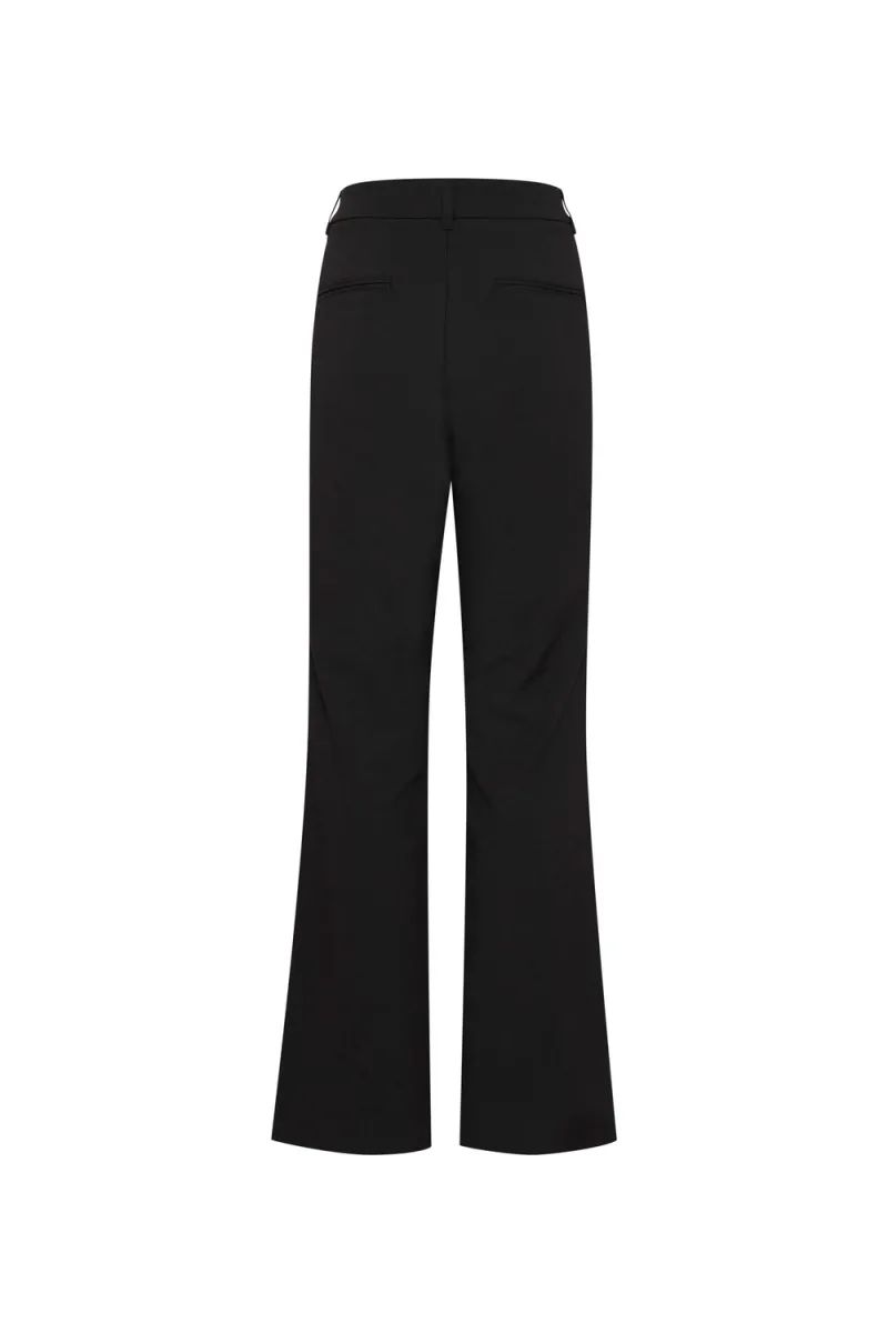 Bindy HW Pants Bootcut Leg, Black Beauty