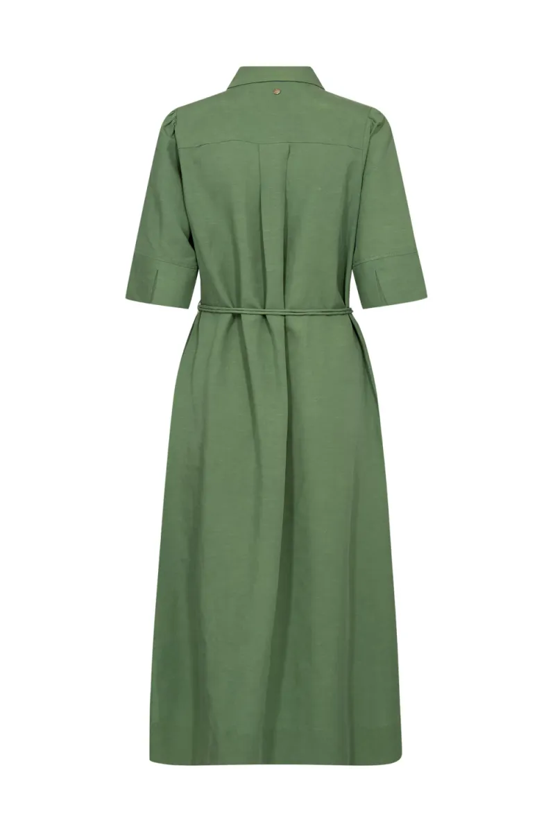 Rayas Alexis Dress, Turf Green