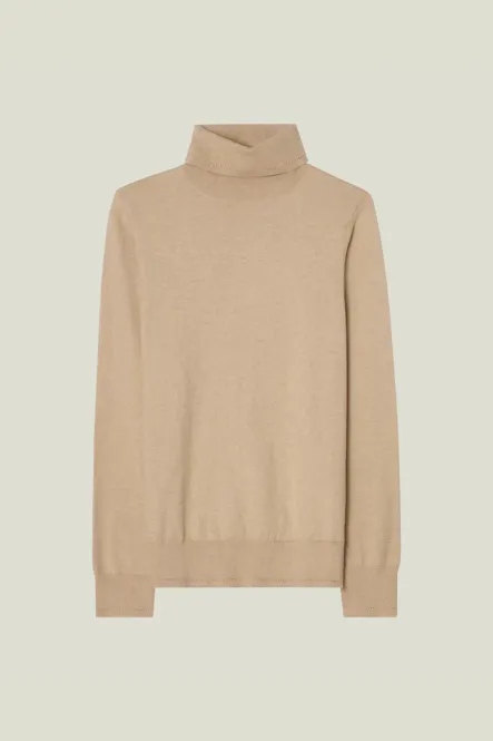 Hovedbilde Knitted Turtleneck, Beige