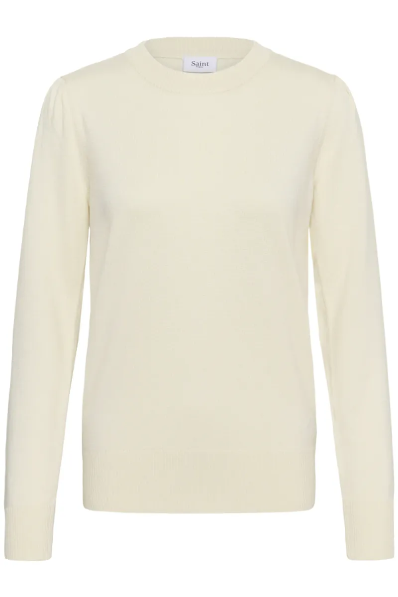 Mila LS Pullover, Seedpearl Melange