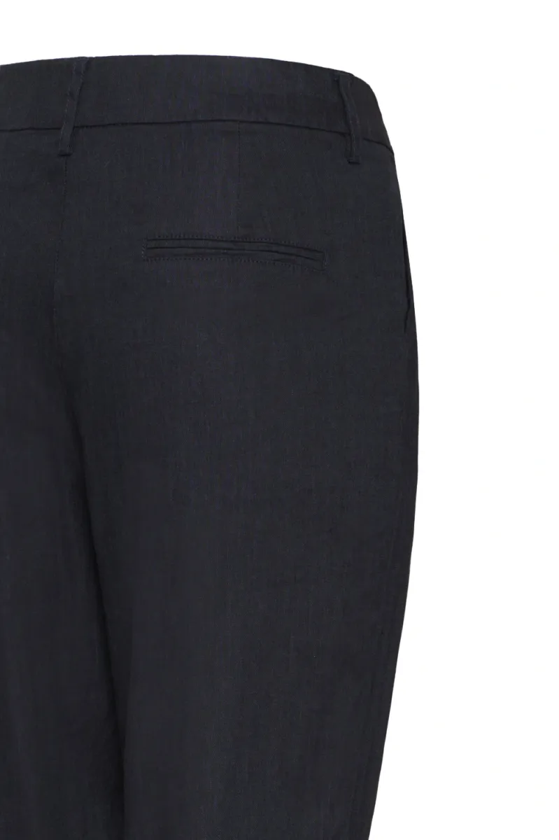 Luca HW Pant Ankle Length Tap, Dark Sapphire