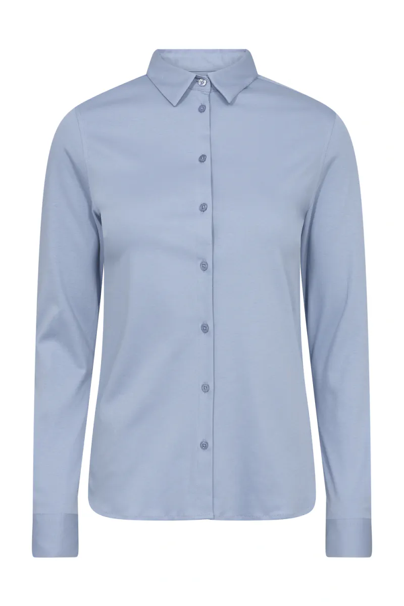 Tina Jersey Shirt, Light Blue
