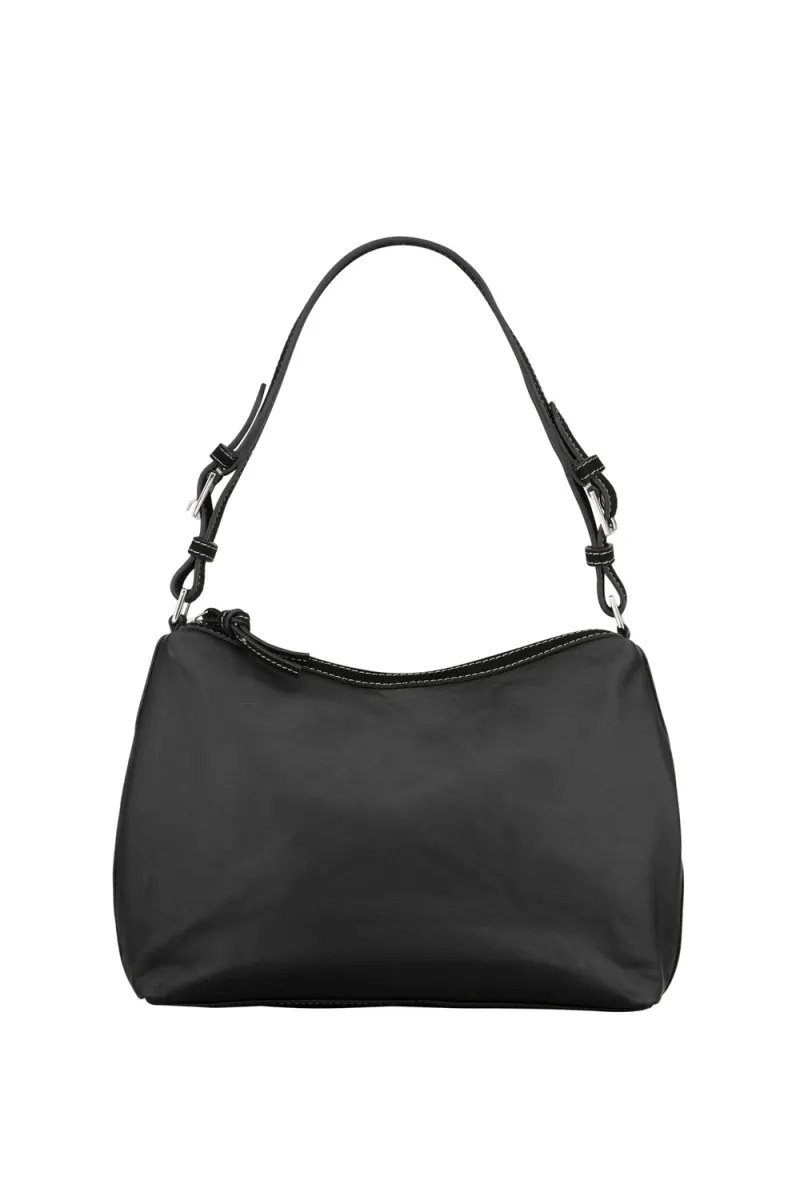 Nappa Ginni Medi Bag, Black