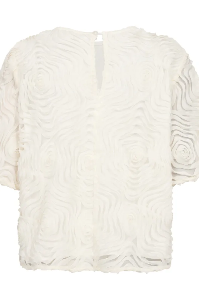 Giovanna SS Blouse, Off-White