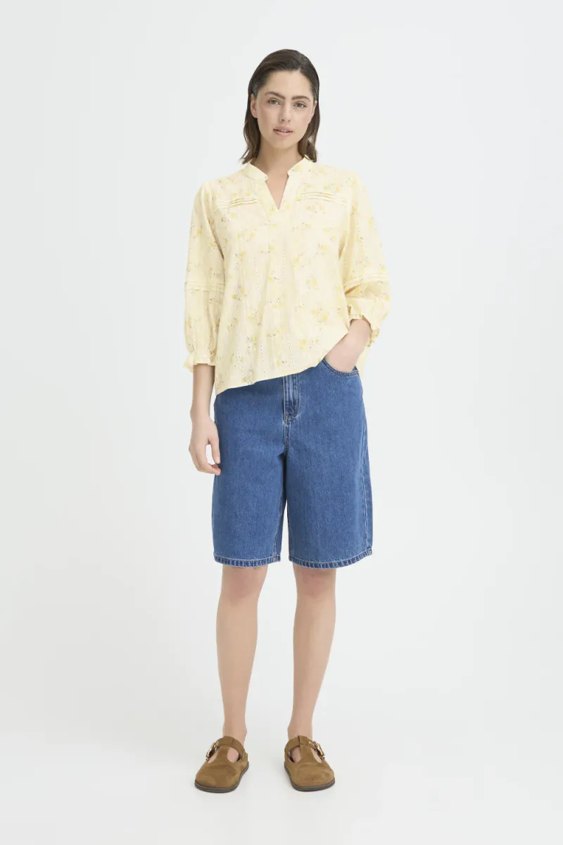 Bellarose Blouse, Ochre