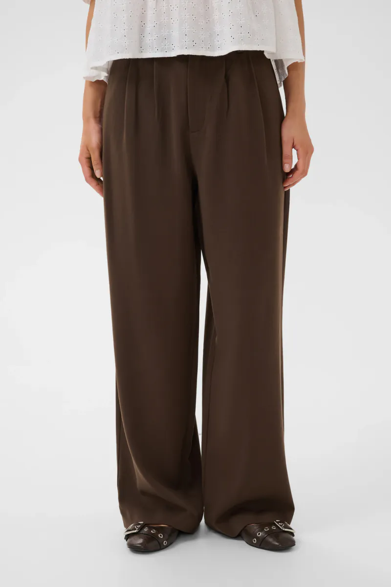 Luwa Pants, Chocolate Brown