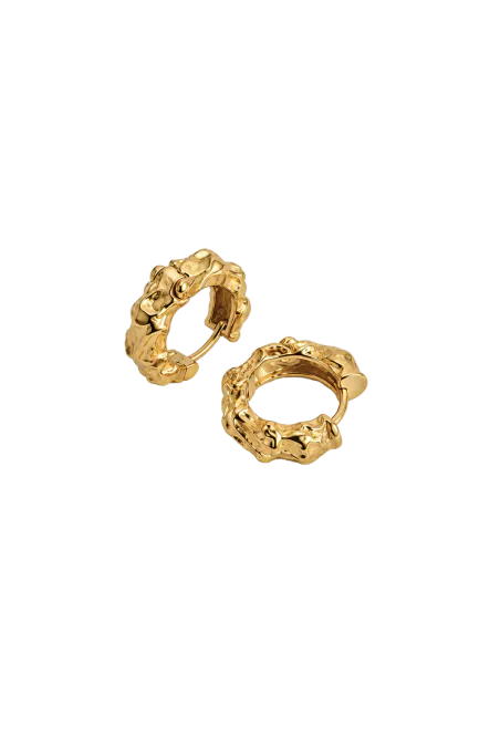 Hovedbilde Hammered Hoops, Gold