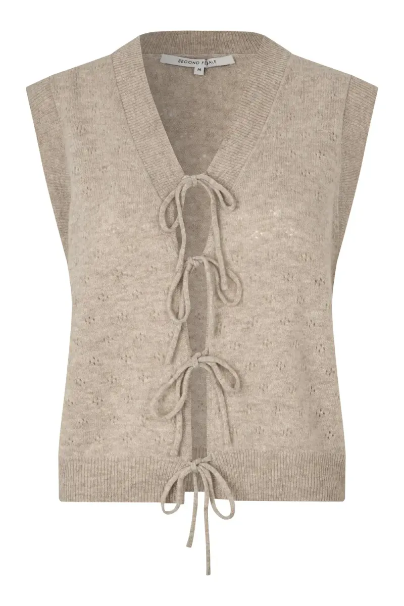 Amala Knit Vest, Plaza Taupe