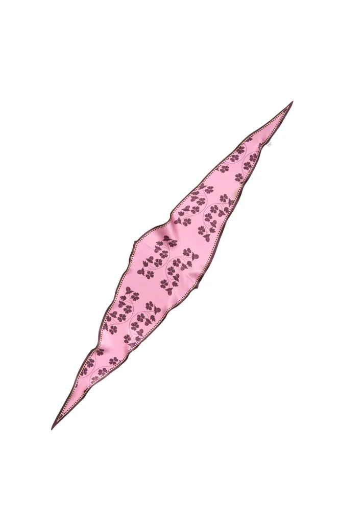 Elyris Diamond Scarf, Cashmere Rose