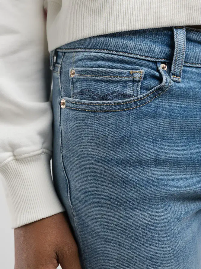 New Luz Bootcut Fit, Modal Indigo Denim