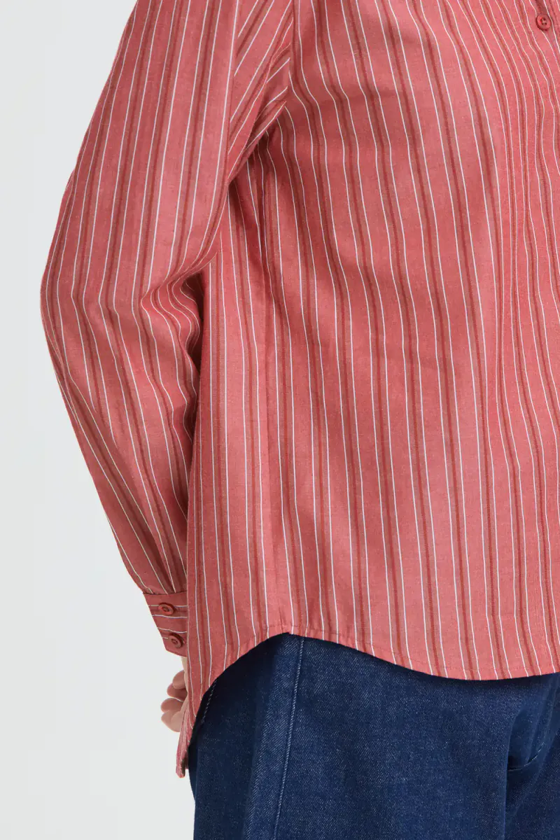 Drine Shirt, Rumba Red Stripe