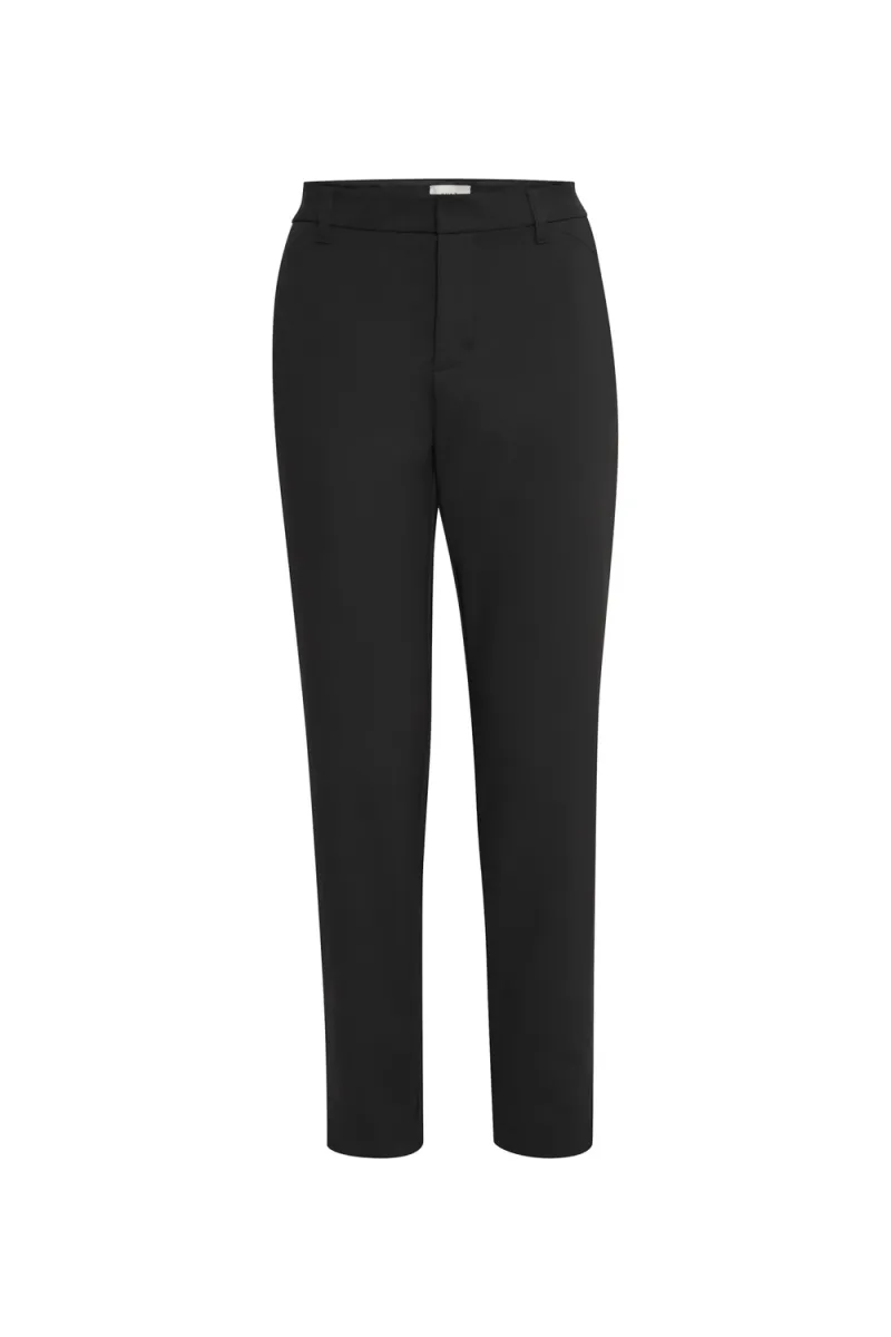 Bindy HW Pant Ankl. Skinny L, Black Beauty
