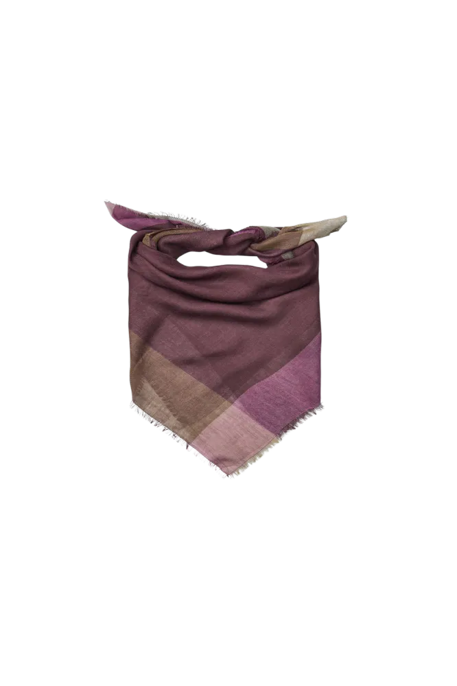 Ekko Wica Big Scarf, Fig Red
