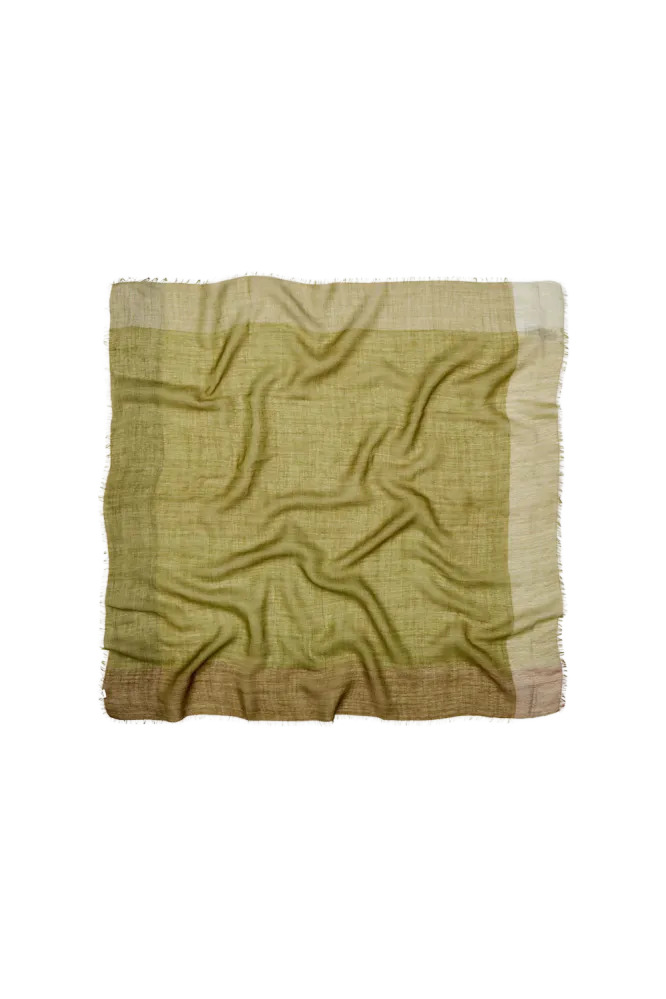 Ekko Wica Big Scarf, Golden Cypress Green