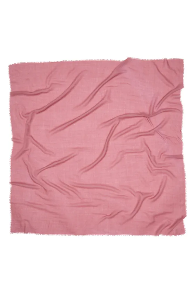 Mill Wool Scarf, Dusty Rose