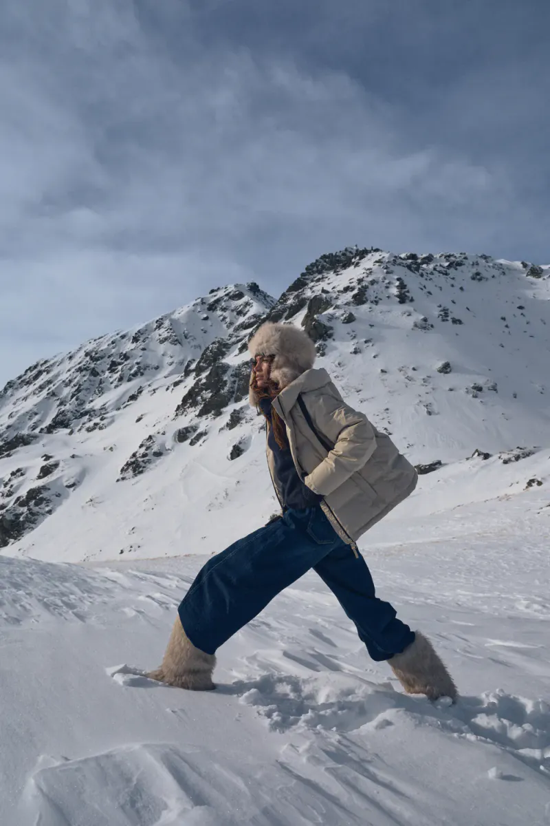 Jilly Hope Down Jacket, Feather Gray
