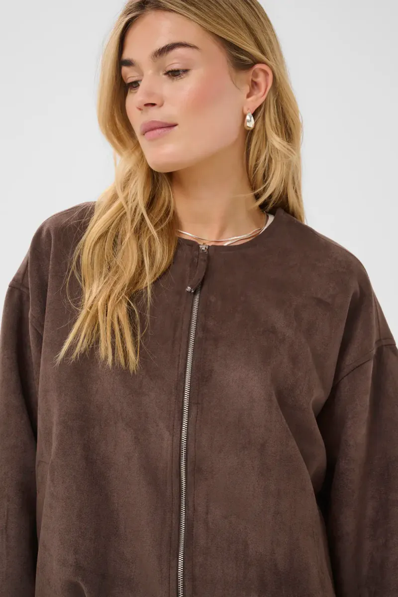 Shadow Jacket, Chocolate Brown