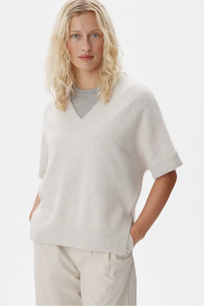 Dana, Silver White Melange