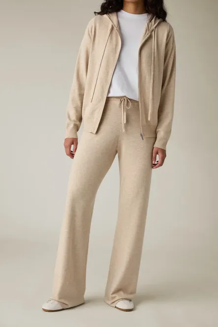 Hovedbilde Knitted Lounge Pant, Beige
