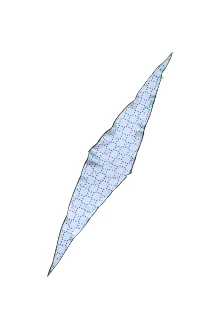 Hovedbilde Starlia Grid Diamond Scarf, Skyway Blue
