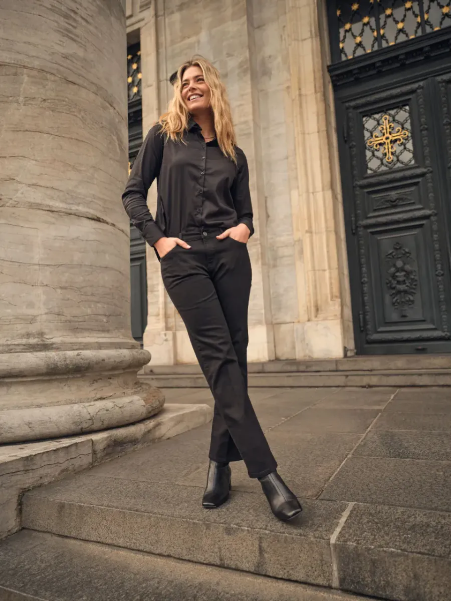 Martina Shirt, Black