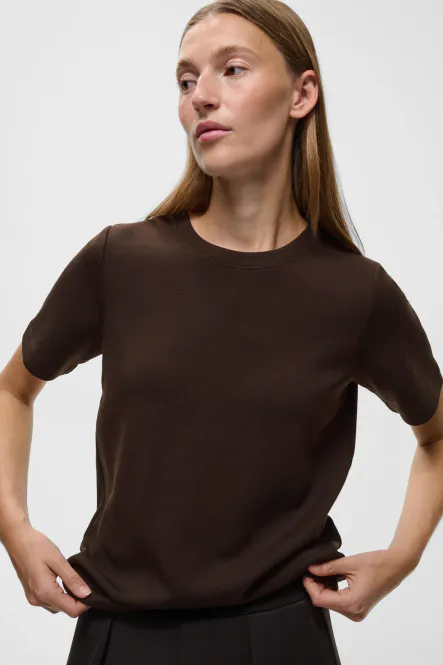 Hovedbilde Vincent Karmen T-shirt, Chocolate Brown