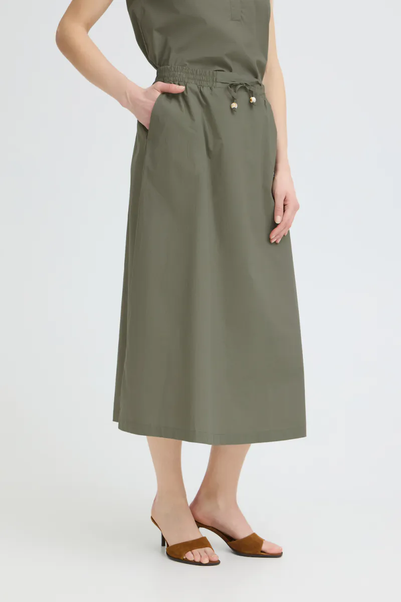 Cleo Skirt, Agave Green
