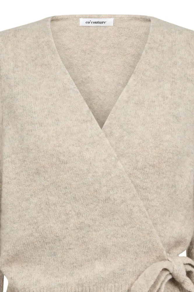 Roger Wrap Cardigan, Creme