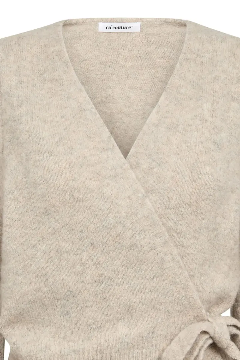 Roger Wrap Cardigan, Creme
