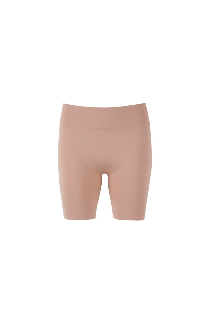 Ninna Microfiber Shorts, Nude