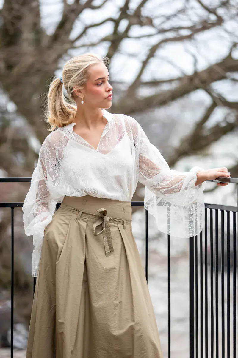 Amari Skirt, Petrified Oak