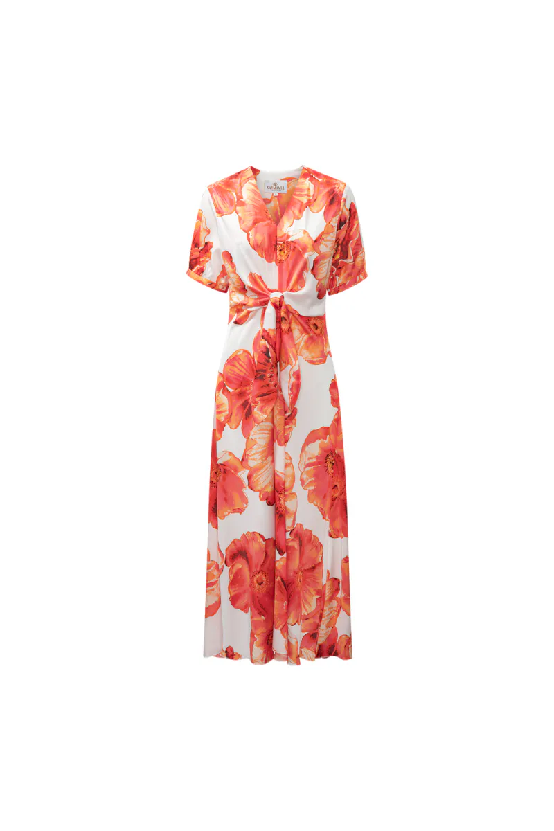 Faye Dress, Maui Flower