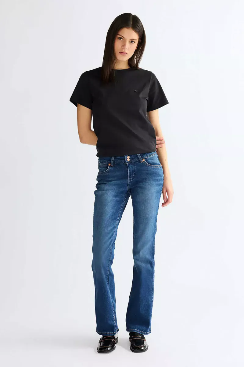 Low Rise Bold Boot Jeans, Canyon Crest