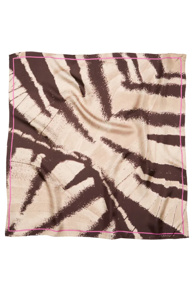 Graphia Tenia Sia Scarf, Chocolate Brown