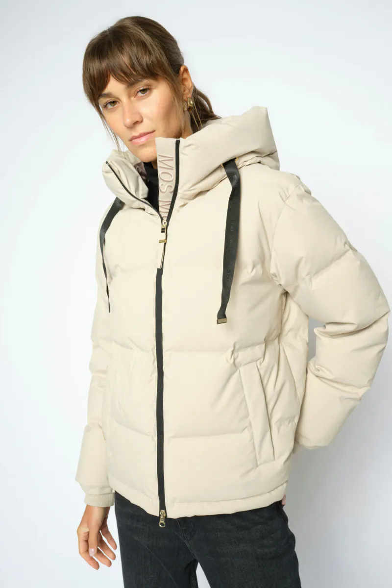 Jilly Hope Down Jacket, Feather Gray