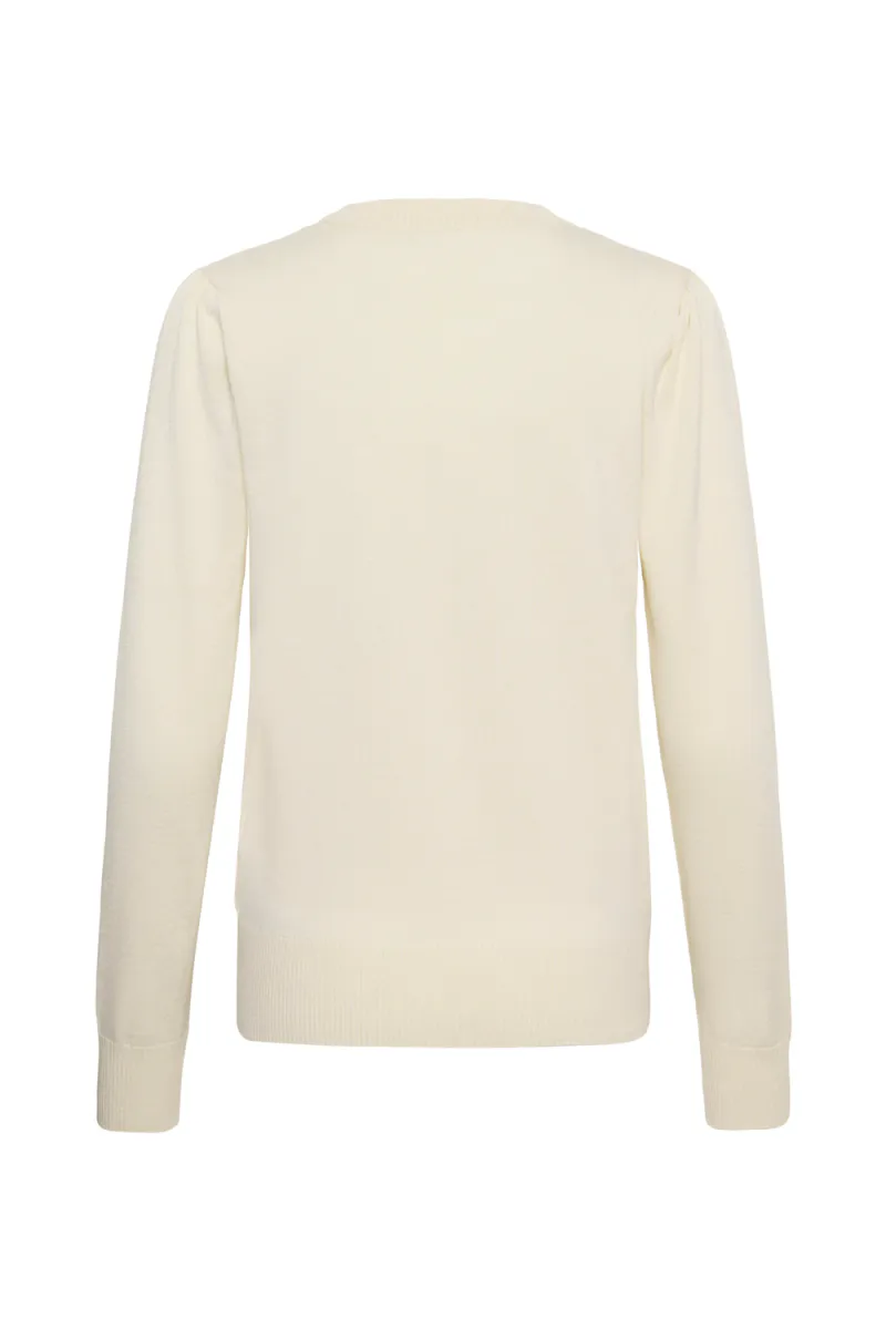 Mila LS Pullover, Seedpearl Melange