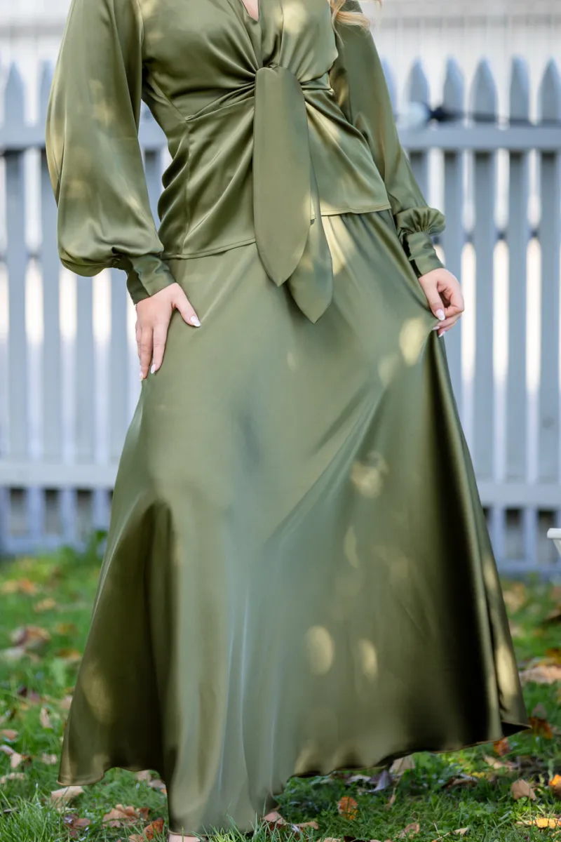 Savannah Skirt, Semi Rich Olive