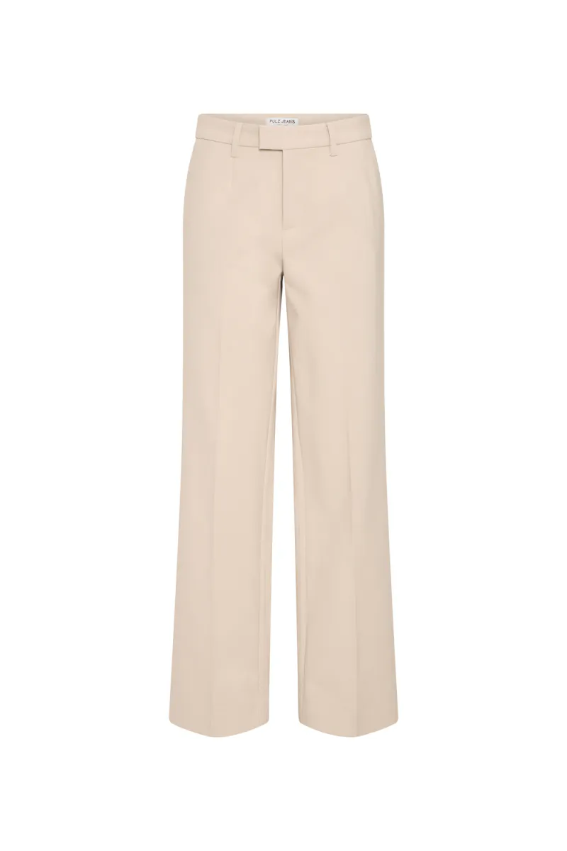 Bindy HW Pant Wide Leg, Pure Cashmere
