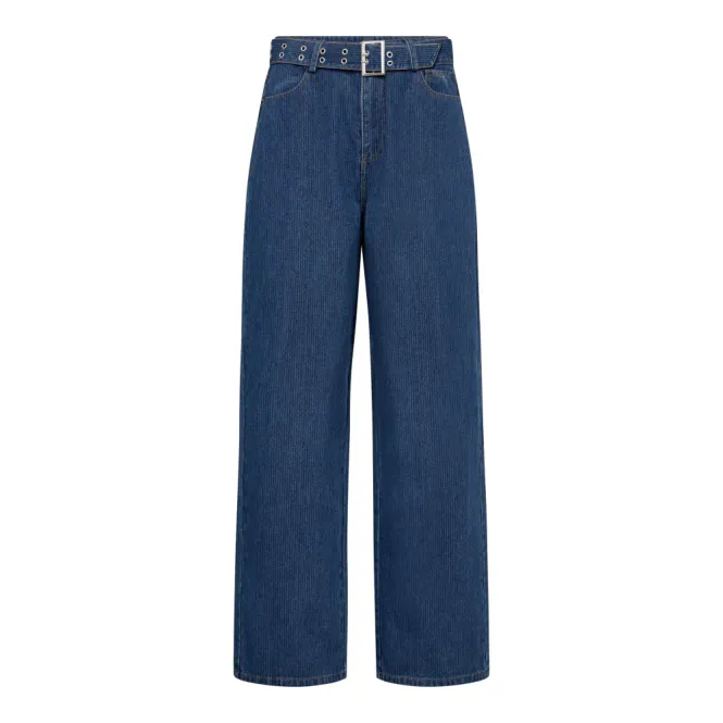 Hovedbilde Kimmy Belt Jeans, Dark Denim