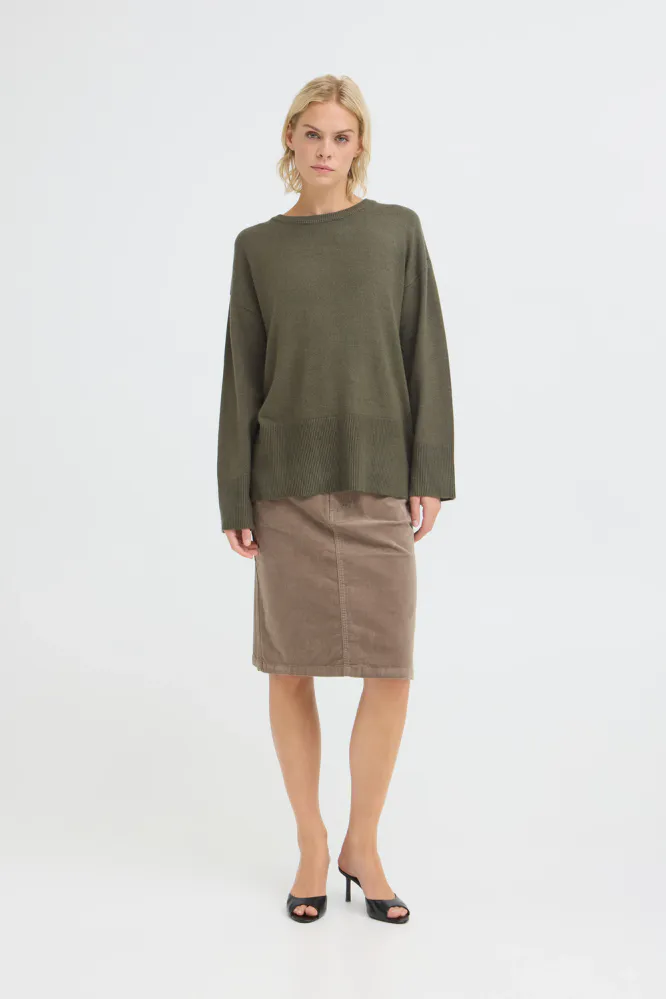 Sally Skirt, Walnut
