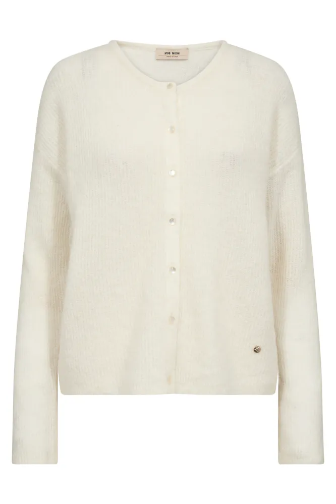 Almine Knit Cardigan, Ecru