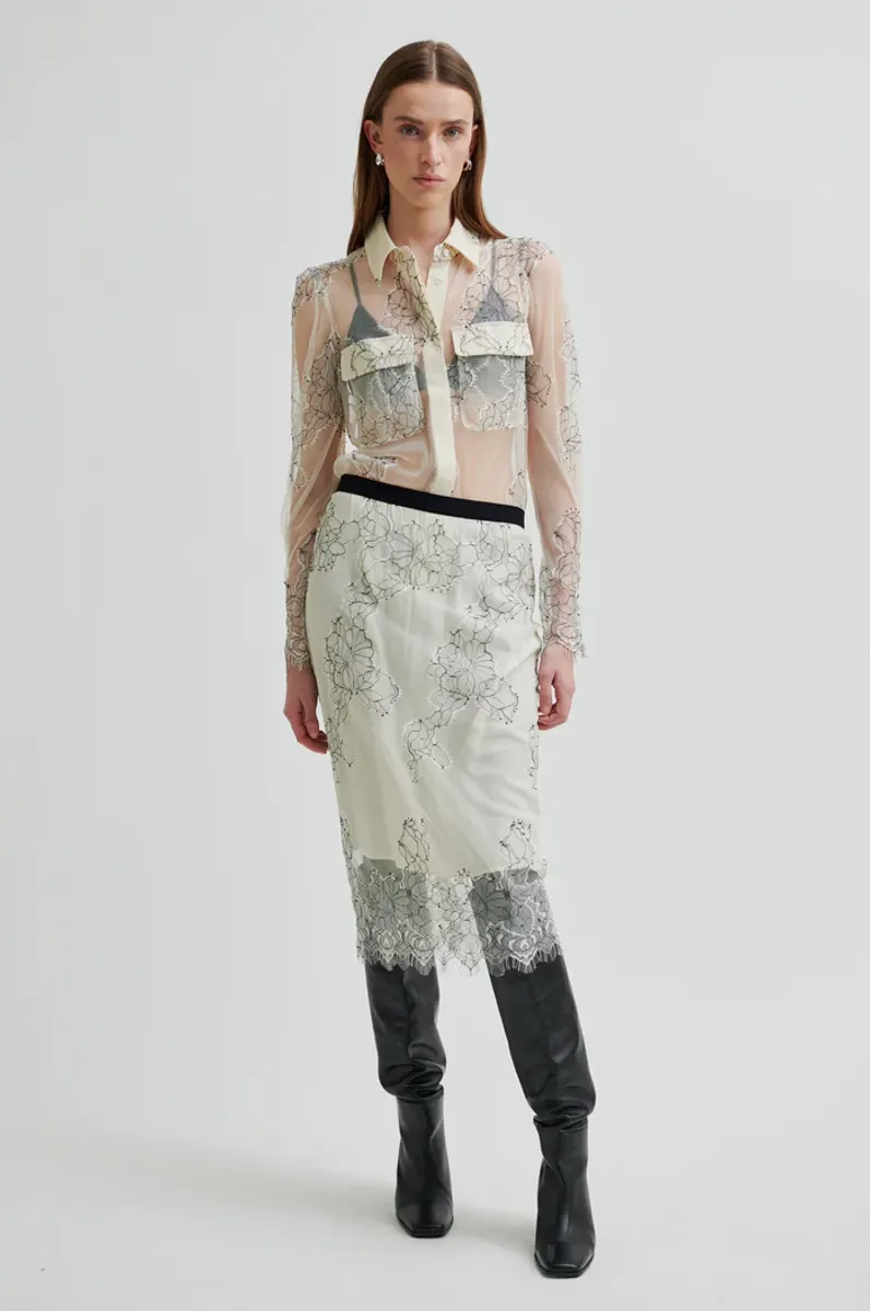 Wila Lace Skirt, Tofu