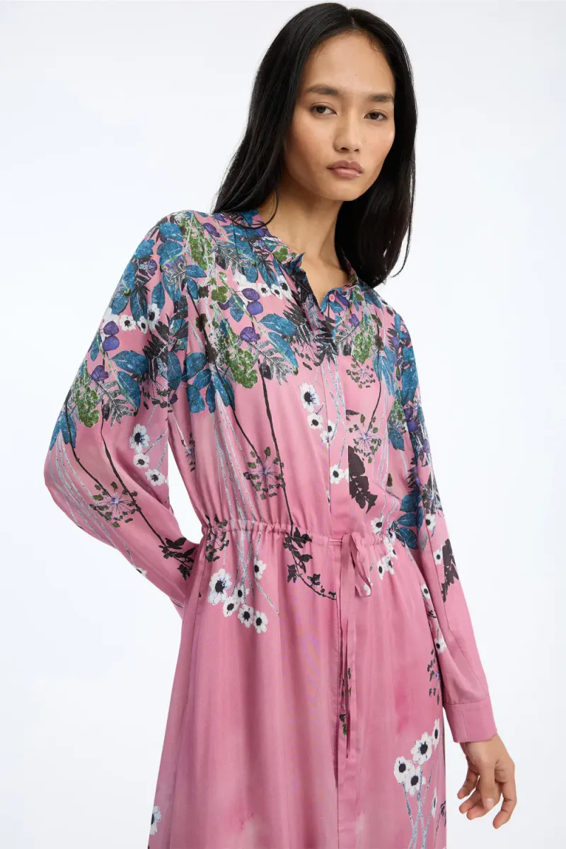 Bernadette Dress, Print Berry