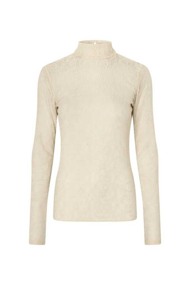 Luria LS Lace Tee, Birch