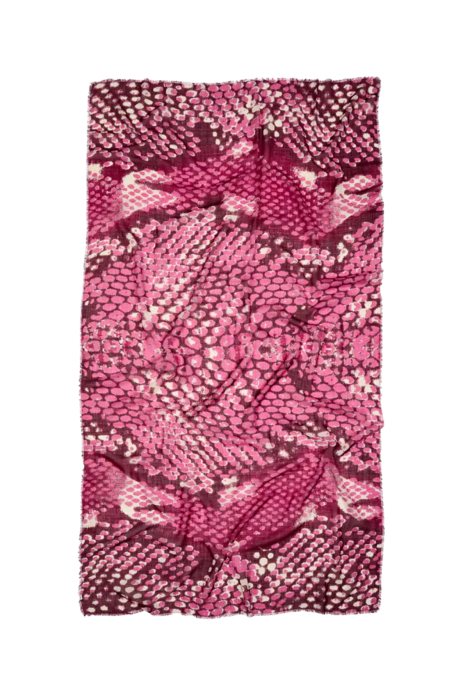 Roslyna Woo Scarf, Tibetan Red