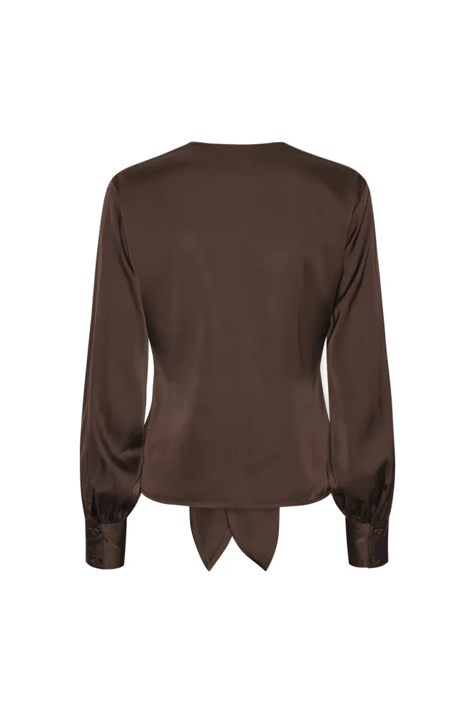 Blair Blouse, Cocoa