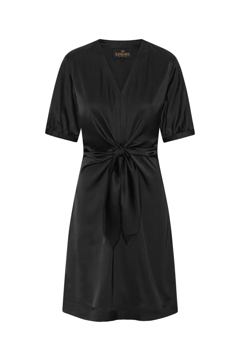 Faye Dress (short), Semi Rich Black