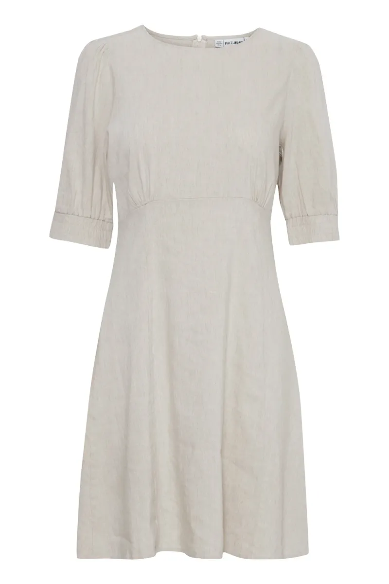 Luca SS Dress, Sandshell